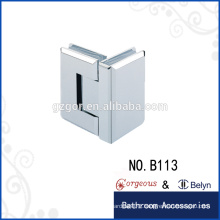 glass to glass hinge bathroom glass clamp